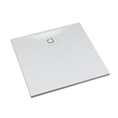 Schedline Brodzik kompozytowy Stabilsound Plus® Magnific White Stone 80x80x3,5 cm, kwadratowy, Gwarancja 15 lat