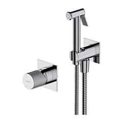 Omnires CONTOUR system bidetowy podtynkowy, chrom połysk SYSCTBI1CR