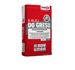 SOPRO SOPRO S-KLEJ 295 UELAS.DO GRES C1TE         W SOP-295  22,5KG