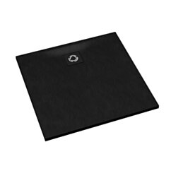 Schedline Brodzik kompozytowy Stabilsound Plus® Magnific Black Stone 90x90x3,5 cm, kwadratowy, Gwarancja 15 lat