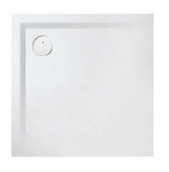 SANPLAST Brodzik B-M/SPACE 80x80x1.5 biew BS-645-290-0021-01-000