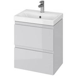 CERSANIT SET 982 MODUO SLIM 50 SZARY DSM (SZAFKA + UMYWALKA) SZC-M S801-228