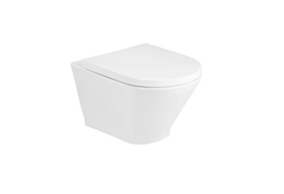 ROCA GAP ROUND ZESTAW Miska wc Rimless + deska wolnoopadajaca Supralit® CR-A34H0N2000