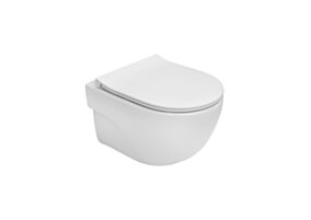 ROCA Zestaw;Miska WC MERIDIAN COMP.  Rimless z deską wolnoopadającą SLIM CR-A34H242000
