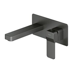 Omnires SLIDE bateria umywalkowa podtynkowa, grafit szczotkowany SL7715GR
