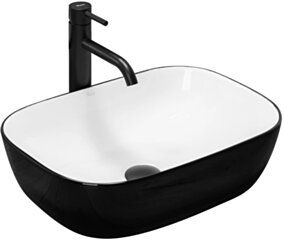 Rea UMYWALKA BELINDA BLACK/WHITE - NABLATOWA REA-U6332
