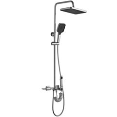 Rea ZESTAW NATRYSKOWY HELIX CHROM REA-P6620