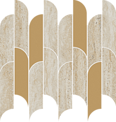 Tubądzin PTU TISSUE beige mozaika 29.8x29.8 (9) MS-01-288-0298-0272-1-011