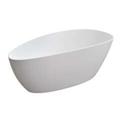 Omnires BARCELONA M+ wanna wolnostojąca, 170 x 77 cm, biały mat BARCELONAXLBM