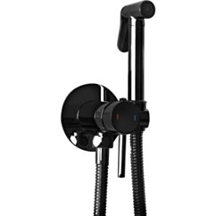 Rea BATERIA BIDETOWA LOOP LUNGO CZARNA METALICZNA REA-B5656