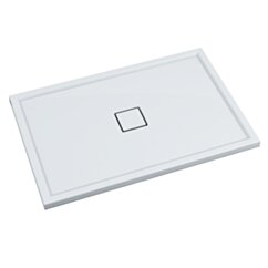 Schedline Brodzik kompozytowy Stabilsound Plus® Erida 80x100x5 cm, prostokątny, Gwarancja 15 lat