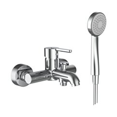 LAUFEN Bateria wannowo-prysznicowa z zestawem prysznicowym LUA LAUFEN CR-H3210810041311