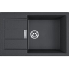 FRANKE Zlew SID S2D 611-78 XL Tetronite onyx ZLF-143.0618.577