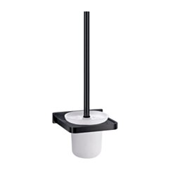 Omnires DARLING szczotka toaletowa wisząca, czarny półmat DA70620BL
