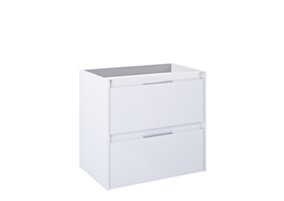 ROCA ALPINE Szafka łazienkowa 70 cm z 2 szufladami, do kompletacji z umywalką Victoria lub blatem, Biały połysk CR-A857864806