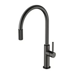 Omnires SWITCH bateria kuchenna z zestawem filtrującym, grafit szczotkowany SW9057-FD1GR