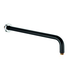 KLUDI Ramie natrysku 400 mm; czarny mat KLU-6651487-00