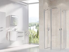 Ravak Kabina prysznicowa Chrome CRV2+CRV2 1QVA0C00Z1