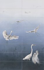 Tubądzin PTU HERON dekor ścienny 16-elementowy 239.8x149.8x2398-1498-1-001