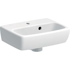 GEBERIT Geberit Selnova Square Umywalka kompaktowa, B36cm, H14.5cm, T28cm, z przelewem, z otworem na baterię KOŁO M32137000 GEB-500.316.01.7