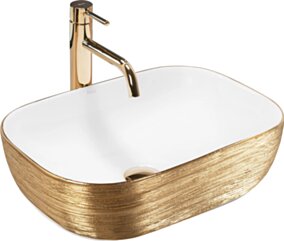 Rea UMYWALKA BELINDA BRUSH GOLD/WHITE- NABLATOWA REA-U7422