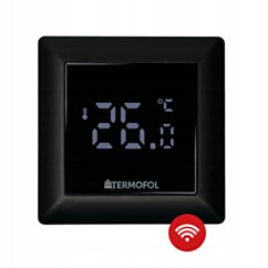 TERMOREGULATOR POKOJOWY DOTYKOWY TERMOFOL TF-H6WIFI CZARNY DO PODŁOGÓWKI 3506