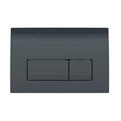 GEBERIT Przycisk uruchamiający Geberit Delta50, przedni, czarny RAL 9005 GEB-115.119.DW.1