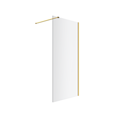 Excellent Vidoq walk-in ścianka prysznicowa prosta 110x200 cm, powłoka Clean Control, złoty szczotkowany KAEX.1506.K.1100.GB