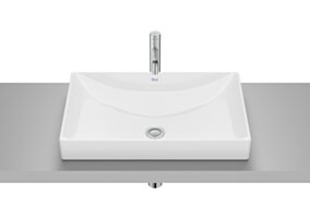 ROCA ONA Umywalka blatowa 60x40 cm Fineceramic® BIAŁY POŁYSK CR-A32768M000