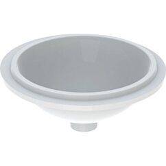GEBERIT Geberit Variform Umywalka podblatowa, okrągła, D33cm, H18cm, bez przelewu, bez otworu na baterię KOŁO 500.746.01.6 GEB-500.746.01.2