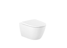 ROCA ONA ZESTAW Miska wc podwieszana Rimless + deska wolnoopadająca duroplast CR-A34H688000