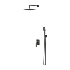 Omnires PARMA system prysznicowy podtynkowy, grafit szczotkowany SYSPM10GR