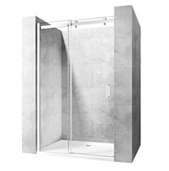 Rea DRZWI PRYSZNICOWE NIXON-2 CHROM 140 L REA-K5006