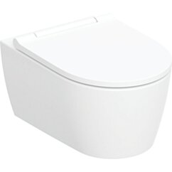 GEBERIT Miska wisząca  WC Geberit ONE, TurboFlush, z deską sedesową, biały GEB-500.201.01.1