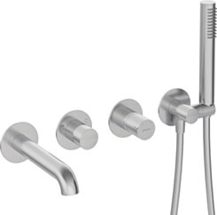 Deante Silia Hexa Bateria wannowa 4-otworowa podtynkowa BHS_F18P