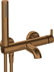 Deante Silia Bateria wannowa z zestawem prysznicowym BQS_C11M