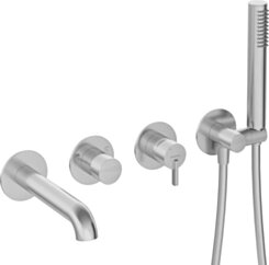 Deante Silia Bateria wannowa 4-otworowa podtynkowa BQS_F18P