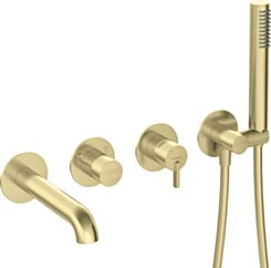 Deante Silia Bateria wannowa 4-otworowa podtynkowa BQS_R18P