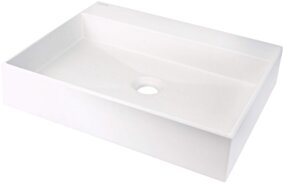 Deante Correo Umywalka granitowa nablatowa z miejscem na baterię - 500x400 mm CQR_AU5S