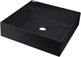 Deante Correo Umywalka granitowa nablatowa z miejscem na baterię - 400x400 mm CQR_NU4S