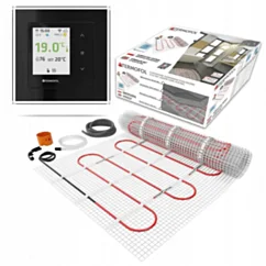 Termofol MATA GRZEWCZA ZESTAW z termoregulatorem 7m2 150W/m2 TF-H7 BLACK 50CM + WIFI