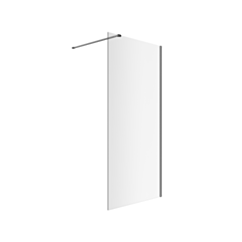Excellent Vidoq walk-in ścianka prysznicowa prosta 90x200 cm, powłoka Clean Control, szkło 6mm, grafit szczotkowany KAEX.1506.900.LP.AB