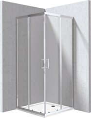 Deante Funkia Evo Kabina prysznicowa z brodzikiem kwadratowa 90x90 cm KYCP0099P