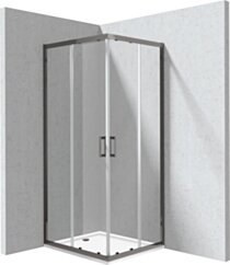 Deante Funkia Evo Kabina prysznicowa z brodzikiem prostokątna 80x90 cm KYCPD089P