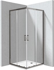Deante Funkia Evo Kabina prysznicowa z brodzikiem kwadratowa 90x90 cm KYCPD099P
