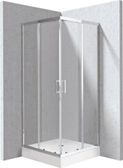 Deante Funkia Evo Kabina prysznicowa z brodzikiem kwadratowa 90x90 cm KYCZ0099P