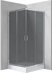 Deante Funkia Kabina prysznicowa z brodzikiem kwadratowa 90x90 cm KYCZ441K