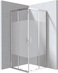 Deante Funkia Evo Kabina prysznicowa kwadratowa 80x80 cm - wzór pas KYC_0E88P