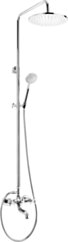 Deante Temisto Deszczownica z baterią wannową NAC_01QT