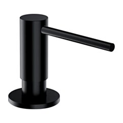 Omnires MODERN PROJECT dozownik mydła w płynie, nablatowy, czarny mat MP60723BL